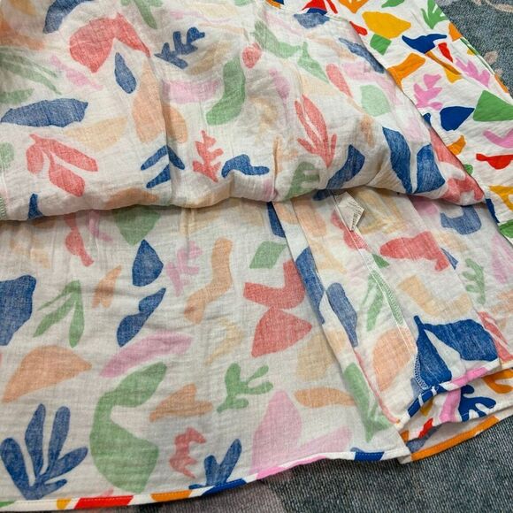 Show Me Your Mumu Long Weekend Maxi Dress Gauze Small Pattern Floral Tiered SMYM - Picture 14 of 16